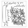 Sizzix PRE-ORDER Vicki Boutin Clear Stamps with Framelits Floral Bouquet (667082)