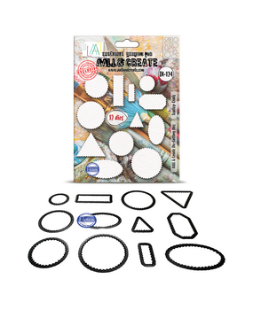 AALL and Create Snijmal Scallop Ovals (AALL-DI-124)