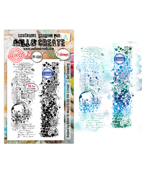 AALL and Create Clear Stamp Set A6 Bee Geometry (AALL-TP-1341)