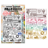 AALL and Create Clear Stamp Set A6 The Daily News (AALL-TP-1342)