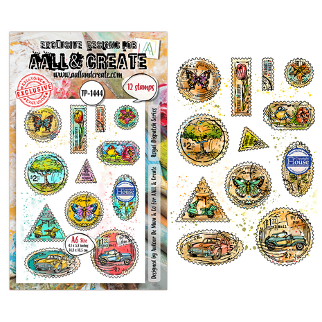 AALL and Create Clear Stamp Set A6 Royal Dispatch Series (AALL-TP-1444)