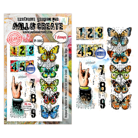 AALL and Create Clear Stamp Set A6 Follow the Sign (AALL-TP-1445)