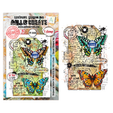 AALL and Create Clear Stamp Set A7 Chrono-Stamped Tag (AALL-TP-1248)