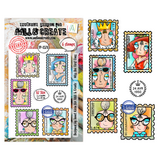 AALL and Create Clear Stamp Set A7 Miss Dee First Class (AALL-TP-1378)