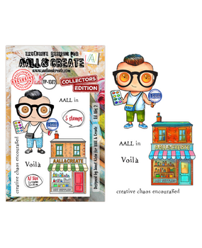 AALL and Create Clear Stamp Set A7 Lil Abs 2 (AALL-TP-1302)