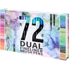 Craft Sensations 72 Dual Fineliner Brush Pens (3206083)