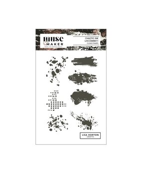 Lisa Horton Crafts Muse & Maker A6 Clear Stamp Set Chaotic Ink (LHCCSMM011)
