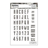 Lisa Horton Crafts Muse & Maker A5 Clear Stamp Set Worn and Typed (LHCCSMM016)