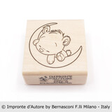 Impronte d'Autore Orsetto Luna Wooden Stamp (2722-O)