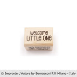 Impronte d'Autore Welcome Little One Wooden Stamp (2721-O)