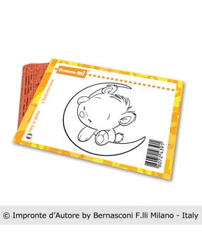 Impronte d'Autore Orsetto Luna Unmounted Rubber Stamp (2721-UMM)