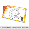 Impronte d'Autore Orsetto Luna Unmounted Rubber Stamp (2721-UMM)