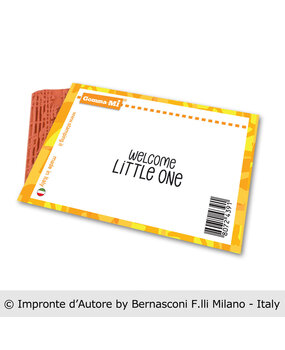 Impronte d'Autore Welcome Little One Unmounted Rubber Stamp (2721-UMM)