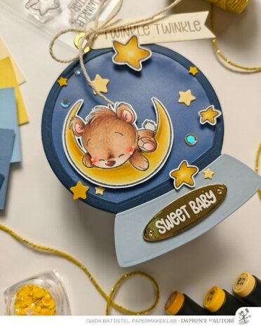 Impronte d'Autore Baby Bear Clear Stamp (2663-CLEM-C)