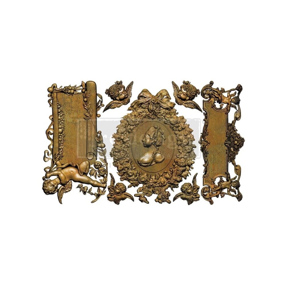 Re-Design Ombres Florales 5x8 Inch Decor Moulds (682835)
