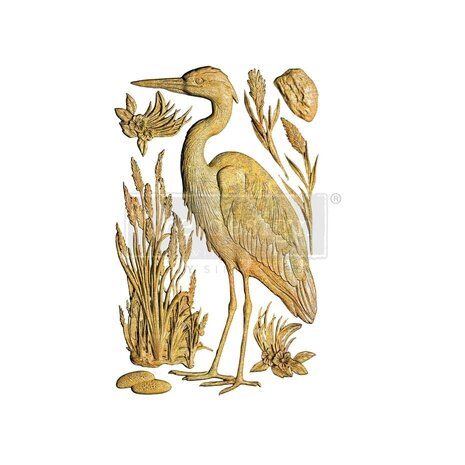 Re-Design Feathered Stillness 5x8 Inch Decor Moulds (682941)
