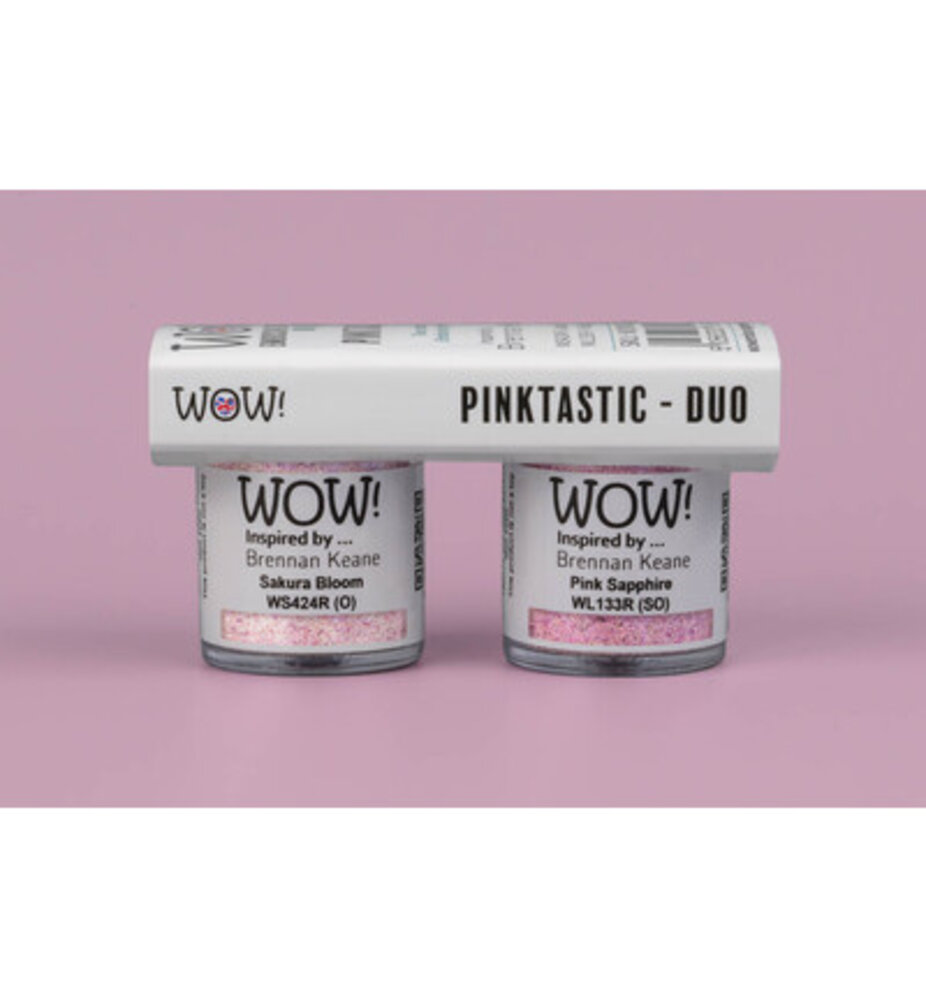 WOW! Duo's Pinktastic Embossing Powder Set (WOWKD005)