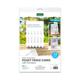 Katy Sue White Picket Fence Cards & Envelopes (05-10023WPF)