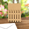 Katy Sue Kraft Picket Fence Cards & Envelopes (05-10030KPF)