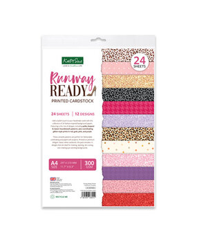 Katy Sue Runway Ready A4 Printed Cardstock (03-10074RUN) Katy Sue Runway Ready A4 Printed Cardstock (03-10074RUN)