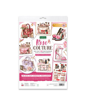 Katy Sue 3D Die-Cut Decoupage Rose Couture (11-DCDRCO10)