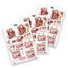 Katy Sue PRE-ORDER 3D Die-Cut Decoupage Blush & Bloom Beauty Bag (11-DCD751)