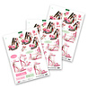 Katy Sue PRE-ORDER 3D Die-Cut Decoupage Stilettos in Bloom (11-DCD752)