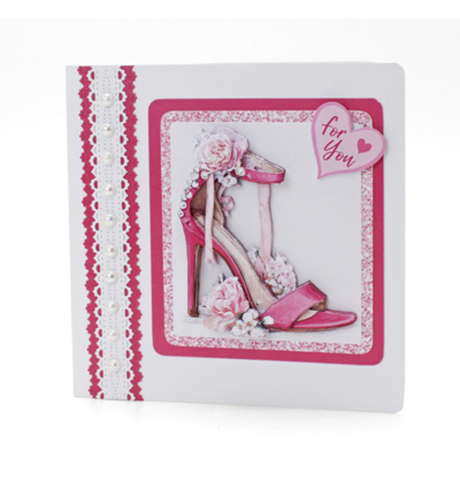Katy Sue PRE-ORDER 3D Die-Cut Decoupage Stilettos in Bloom (11-DCD752)