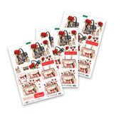 Katy Sue 3D Die-Cut Decoupage Scarlet Chic (11-DCD753)
