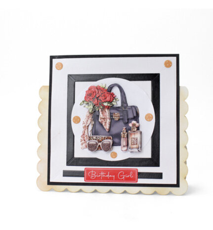 Katy Sue PRE-ORDER 3D Die-Cut Decoupage Scarlet Chic (11-DCD753)