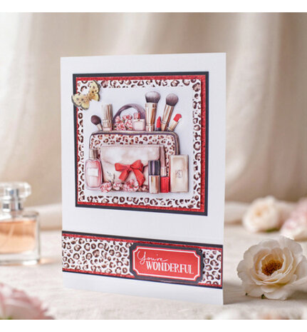 Katy Sue PRE-ORDER 3D Die-Cut Decoupage Scarlet Chic (11-DCD753)