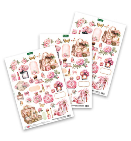 Katy Sue PRE-ORDER Die Cut Embellishments Rose Couture (12-DCE021RC)