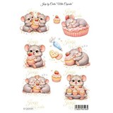 Joep by Carla Milo Cupcake A4 Knipvel (JBC-KV-2601001)