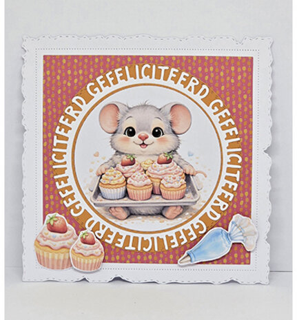 Joep by Carla Milo Cupcake A4 Knipvel (JBC-KV-2601001)