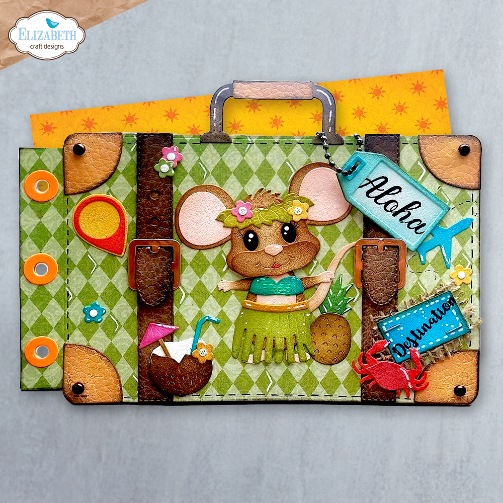 Elizabeth Craft Designs Destination Fun Dies Aloha Accessories (2355)