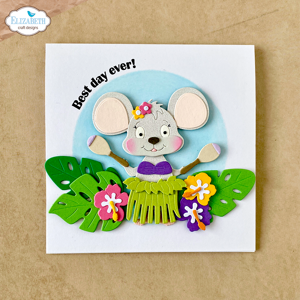 Elizabeth Craft Designs Destination Fun Dies Aloha Accessories (2355)
