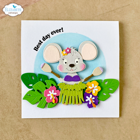 Elizabeth Craft Designs Destination Fun Dies Aloha Accessories (2355)