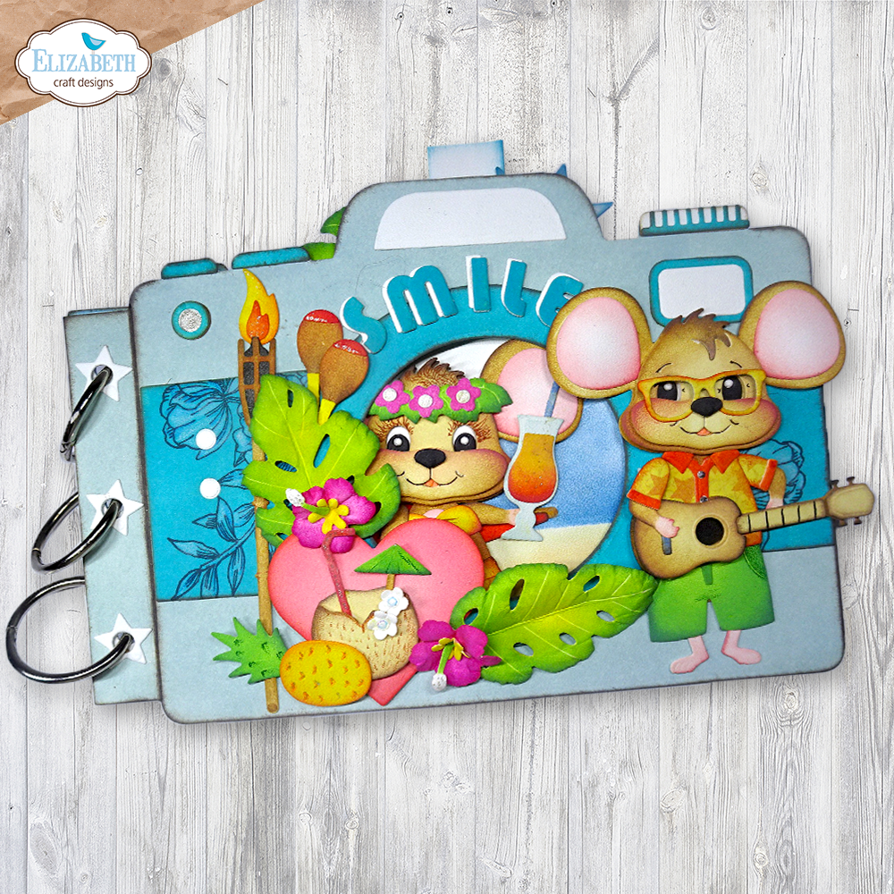 Elizabeth Craft Designs Destination Fun Dies Aloha Accessories (2355)