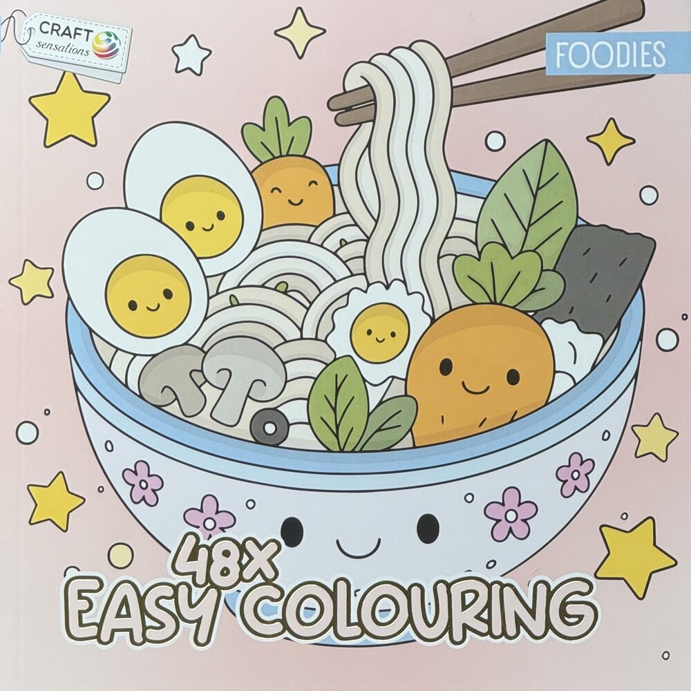 Craft Sensations Easy Coloring Foodies (3214289)