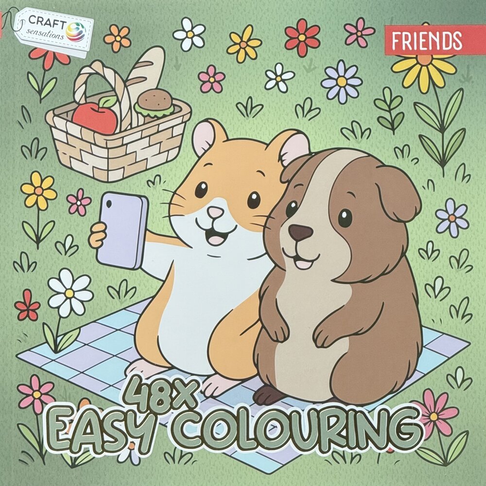 Craft Sensations Easy Coloring Friends (3214289)