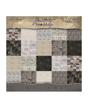 Idea-ology PRE-ORDER Tim Holtz Palette Collection 12x12 Inch Charcoal (TH94465) Idea-ology PRE-ORDER Tim Holtz Palette Collection 12x12 Inch Charcoal (TH94465)