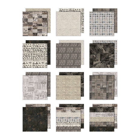 Idea-ology Tim Holtz Palette Collection 12x12 Inch Charcoal (TH94465) Idea-ology Tim Holtz Palette Collection 12x12 Inch Charcoal (TH94465)