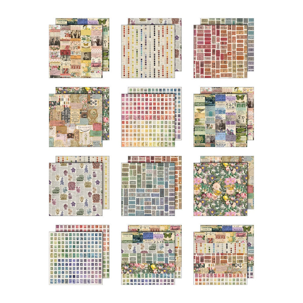 Idea-ology Tim Holtz Palette Collection 12x12 Inch Multi (TH94466) Idea-ology Tim Holtz Palette Collection 12x12 Inch Multi (TH94466)