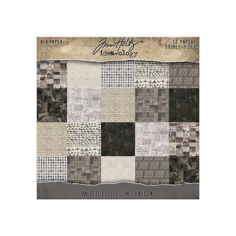 Idea-ology Tim Holtz Palette Collection 8x8 Inch Charcoal (TH94479) Idea-ology Tim Holtz Palette Collection 8x8 Inch Charcoal (TH94479)