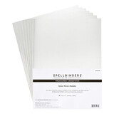 Spellbinders Treasured Cardstock 8.5x11 Inch Silver Mirror Metallic (SCSP-035)