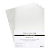 Spellbinders PRE-ORDER Treasured Cardstock 8.5x11 Inch Silver Mirror Metallic (SCSP-035)