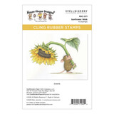 Spellbinders PRE-ORDER House-Mouse Designs Sunflower Walk Cling Rubber Stamp (RSC-071)