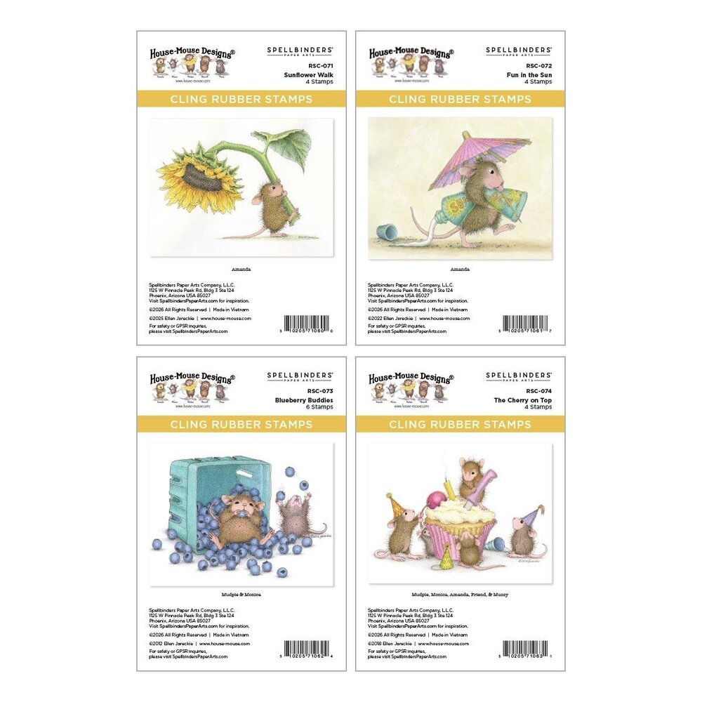 Spellbinders PRE-ORDER House-Mouse Designs Sunflower Walk Collector Bundle (BD-1040)