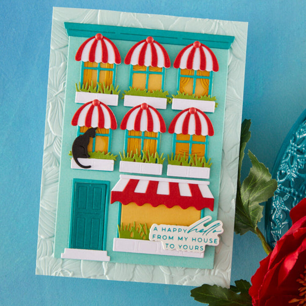 Spellbinders PRE-ORDER Everyday City Holiday Everyday Awnings Dies (S3-579)