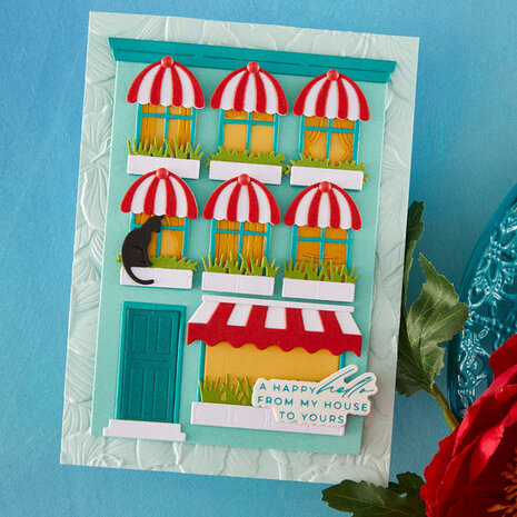 Spellbinders PRE-ORDER Everyday City Holiday Everyday Awnings Dies (S3-579)